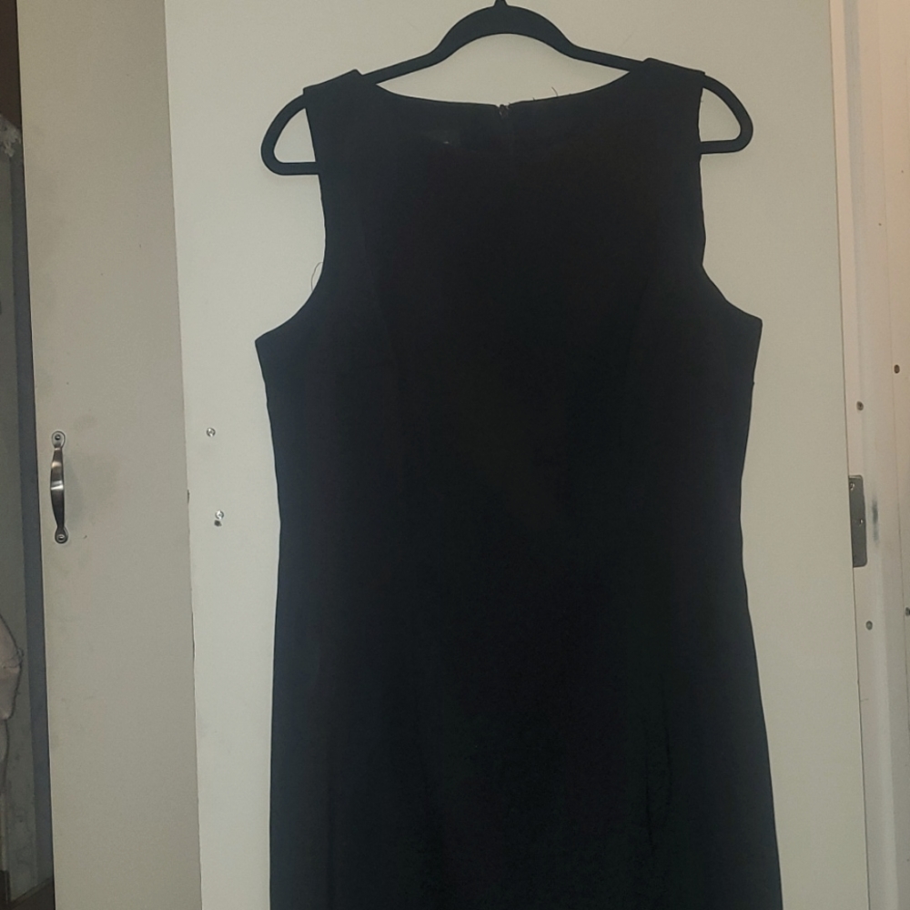 AGB black sleeveless dress